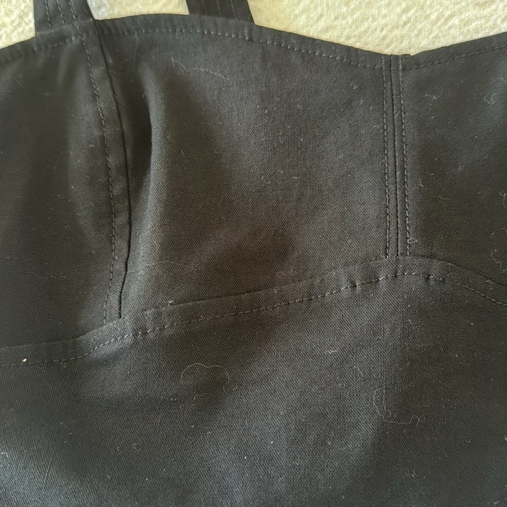 A.L.C. LAYLA CROP TOP, Black, size 8, $325 - Picture 6 of 9